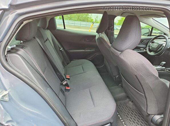 JTDACACU8T3058800 2026 TOYOTA PRIUS Gray Вид задніх сидінь