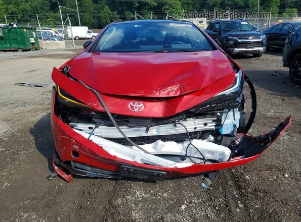 JTDACACU9R3025507 2024 TOYOTA PRIUS Красный Вид спереди