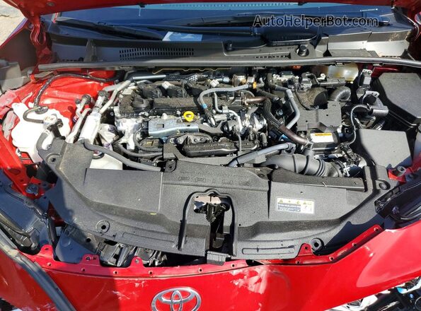JTDACACU9R3025507 2024 TOYOTA PRIUS Красный Вид задней части салона