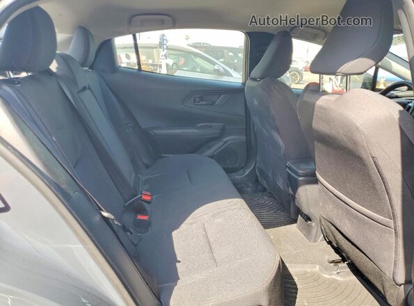 JTDACACUXS3047666 2025 TOYOTA PRIUS Gray Հետևի նստատեղերի տեսք