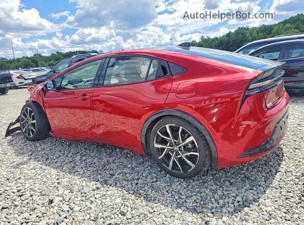 JTDACACUXS3048817 2025 TOYOTA PRIUS Красный Задняя левая четверть