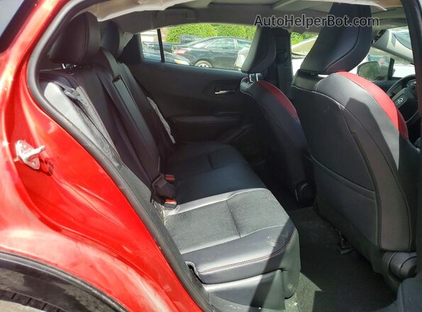 JTDACACUXS3048817 2025 TOYOTA PRIUS Красный Вид задних сидений