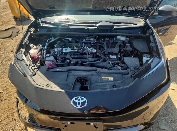 JTDADABU0R3018122 2024 TOYOTA PRIUS Black Вид задньої частини салону