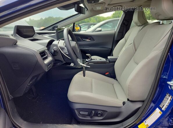JTDADABU0T3034912 2026 TOYOTA PRIUS Blue Widok wnętrza z przodu