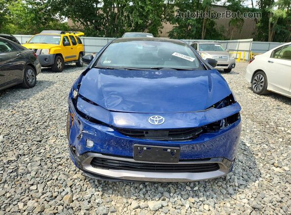 JTDADABU0T3034912 2026 TOYOTA PRIUS Blue Widok z przodu
