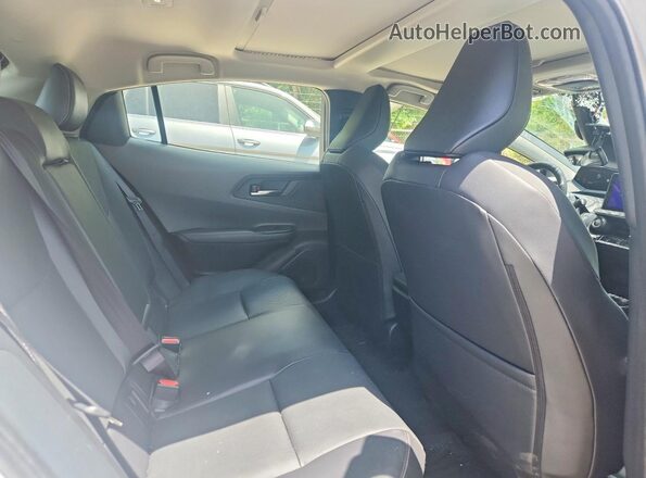JTDADABU4R3019869 2024 TOYOTA PRIUS Silver Rear seats view