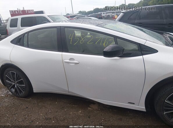 JTDADABU4R3021217 2024 TOYOTA PRIUS White Widok wnętrza 360 stopni
