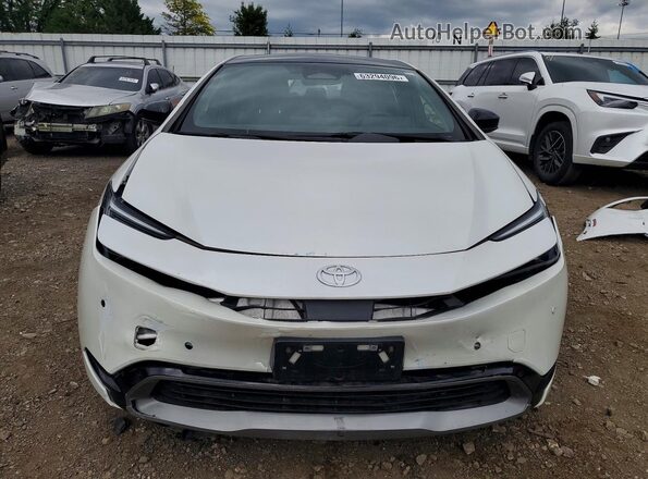 JTDADABU5P3001491 2023 TOYOTA PRIUS Белый Вид спереди