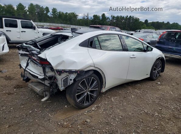 JTDADABU5P3001491 2023 TOYOTA PRIUS Белый Задняя правая четверть