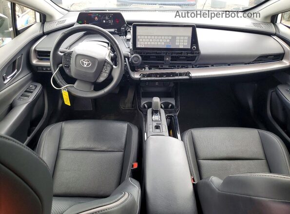 JTDADABU5P3001491 2023 TOYOTA PRIUS Белый Вид панели приборов