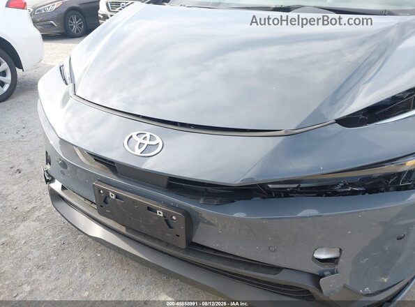 JTDADABU5R3015507 2024 TOYOTA PRIUS Серый Вид задней части салона