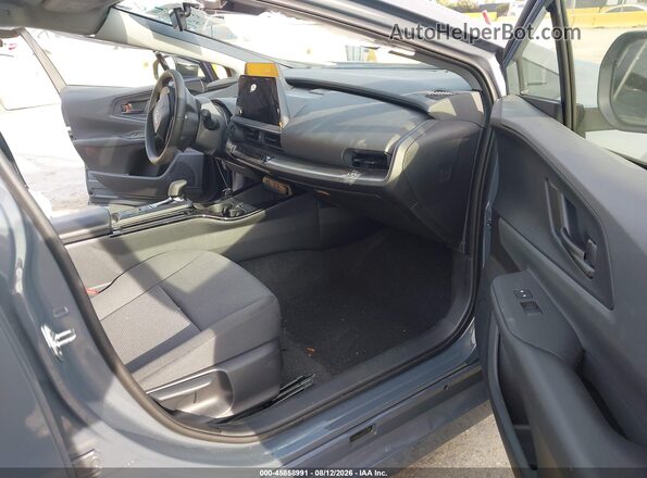 JTDADABU5R3015507 2024 TOYOTA PRIUS Серый Вид салона спереди