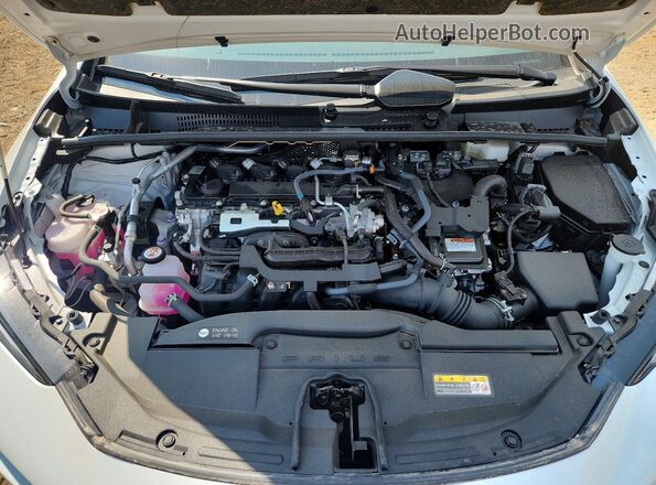 JTDADABU5R3018035 2024 TOYOTA PRIUS Белый Вид задней части салона