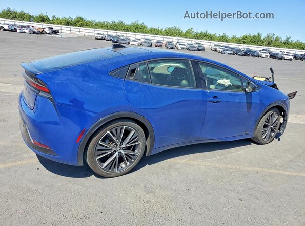 JTDADABU7R3020787 2024 TOYOTA PRIUS Blue Rear right