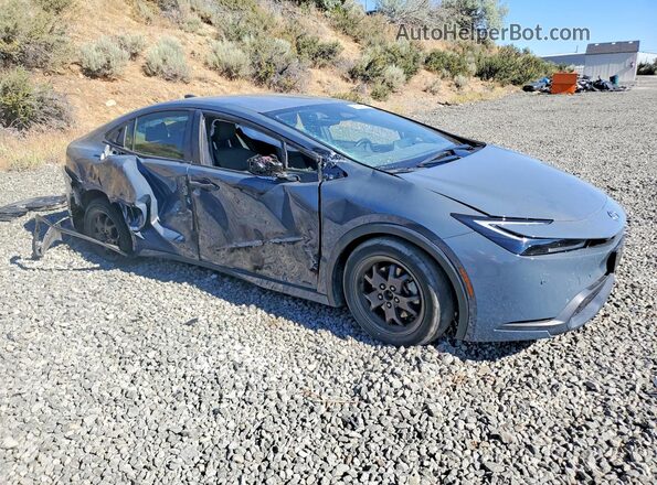 JTDADABU8P3004157 2023 TOYOTA PRIUS Серый Передняя правая четверть