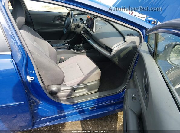 JTDADABUXP3002491 2023 TOYOTA PRIUS Blue Vista interior delantera