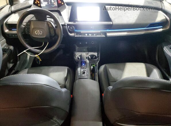 JTDADABUXR3016605 2024 TOYOTA PRIUS Серебряный Вид панели приборов