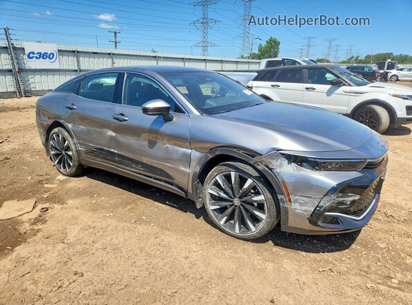 JTDAFAAF4S3012682 2025 TOYOTA CROWN Gray Передня права чверть