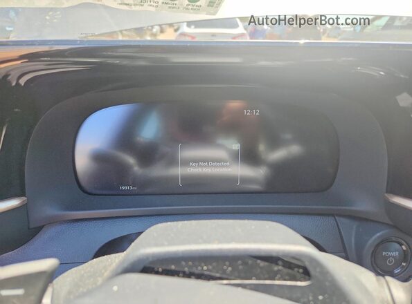 JTDAFAAF4S3012682 2025 TOYOTA CROWN Gray Вид щитка приладів