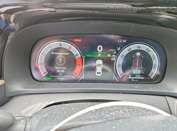 JTDAFAAF5P3001407 2023 TOYOTA CROWN Белый Вид щитка приборов