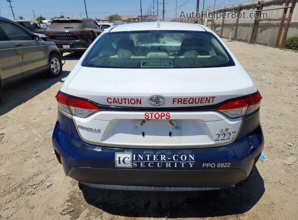 JTDB4MEE0P3006253 2023 TOYOTA COROLLA White Vista trasera