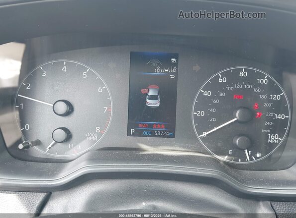 JTDB4MEE0PJ005812 2023 TOYOTA COROLLA Silver უკანა სავარძლების ხედი