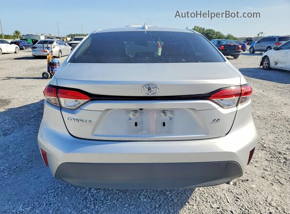 JTDB4MEE1P3009176 2023 TOYOTA COROLLA Серебряный Вид сзади