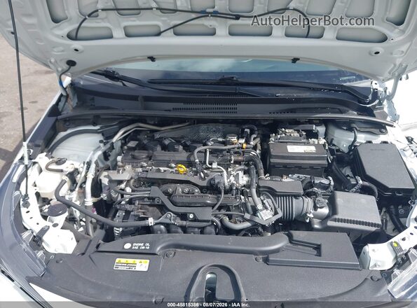 JTDB4MEE2PJ000823 2023 TOYOTA COROLLA White Вид ззаду