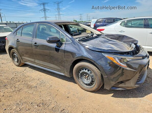 JTDB4MEE2R3022053 2024 TOYOTA COROLLA Черный Передняя правая четверть