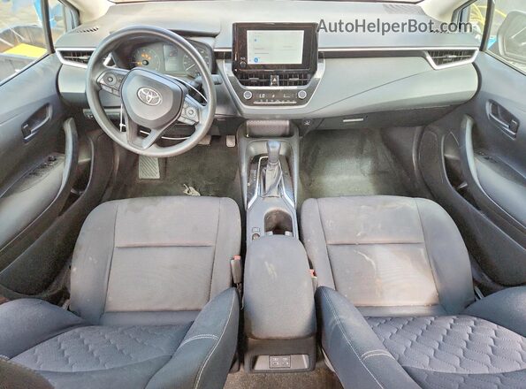 JTDB4MEE3P3013505 2023 TOYOTA COROLLA Blue Vista del salpicadero