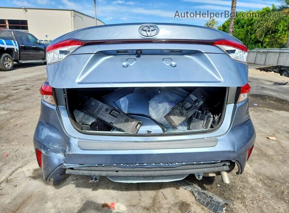 JTDB4MEE3P3013505 2023 TOYOTA COROLLA Blue Vista trasera