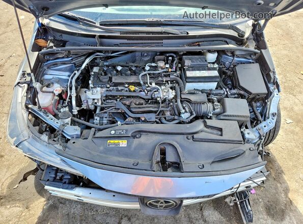 JTDB4MEE3P3013505 2023 TOYOTA COROLLA Blue Vista interior trasera