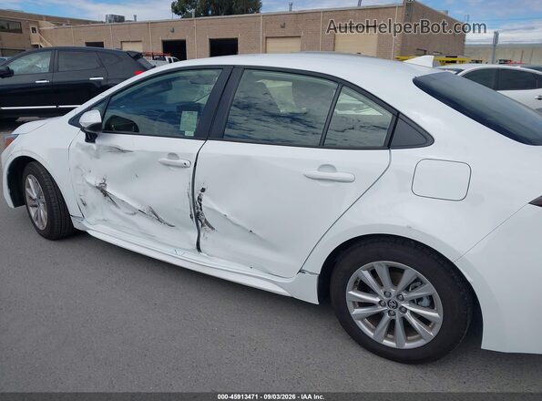 JTDB4MEE3T3040861 2026 TOYOTA COROLLA White 