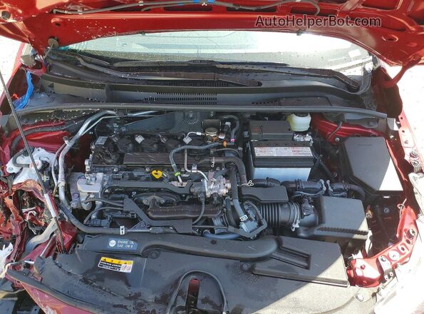 JTDB4MEE3T3042352 2026 TOYOTA COROLLA Red Rear interior view