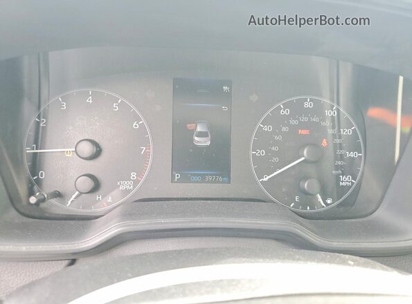 JTDB4MEE4PJ010253 2023 TOYOTA COROLLA Синий Вид щитка приборов