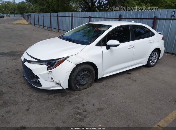 JTDB4MEE6PJ000792 2023 TOYOTA COROLLA White Vista tres cuartos delantera izquierda