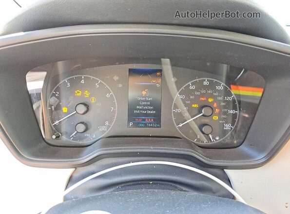 JTDB4MEE6RJ014307 2024 TOYOTA COROLLA Blue Vista del cuadro de instrumentos