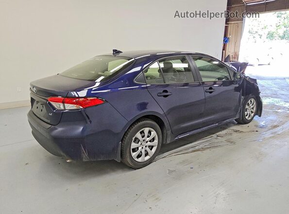 JTDB4MEE6RJ014307 2024 TOYOTA COROLLA Blue Trasero derecho