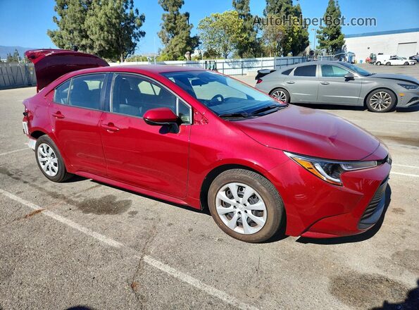 JTDB4MEE6T3034360 2026 TOYOTA COROLLA Red Front right