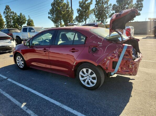 JTDB4MEE6T3034360 2026 TOYOTA COROLLA Red Rear left