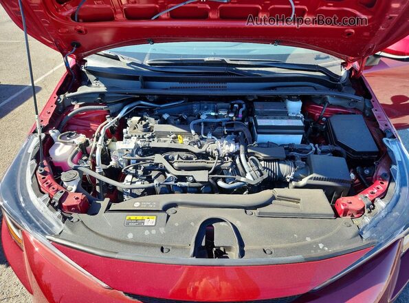 JTDB4MEE6T3034360 2026 TOYOTA COROLLA Red Rear interior view