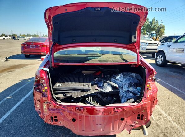 JTDB4MEE6T3034360 2026 TOYOTA COROLLA Red Rear view