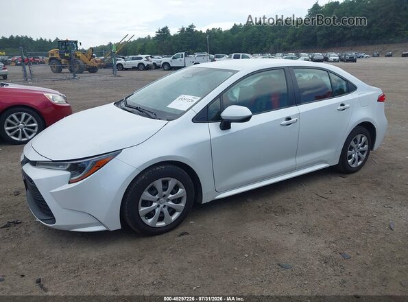 JTDB4MEE7R3016507 2024 TOYOTA COROLLA White წინა მარცხენა ხედი სამი მეოთხედიდან
