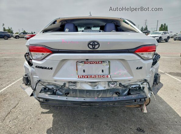 JTDB4MEE7T3038210 2026 TOYOTA COROLLA Серебряный Вид сзади
