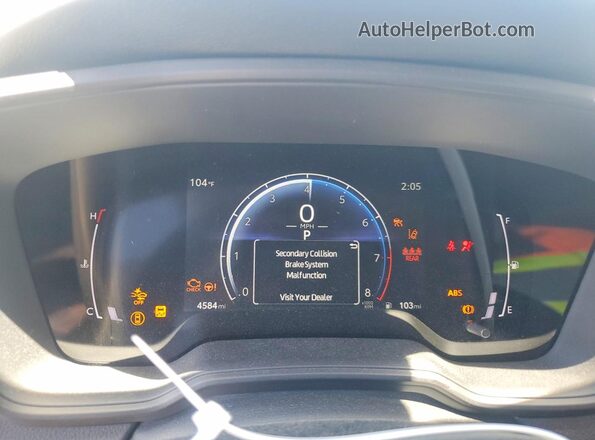 JTDB4MEE7T3040748 2026 TOYOTA COROLLA Gray Instrument cluster view