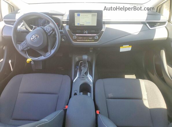 JTDB4MEE7T3040748 2026 TOYOTA COROLLA Gray Dashboard view