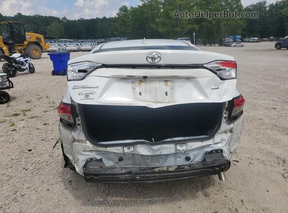 JTDB4MEE8PJ008327 2023 TOYOTA COROLLA White Widok z tyłu
