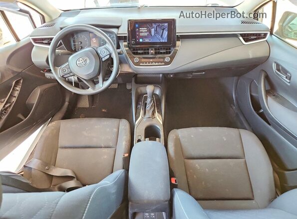 JTDB4MEE8PJ008652 2023 TOYOTA COROLLA White Vista del salpicadero