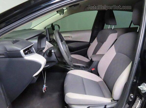 JTDB4MEE8R3020100 2024 TOYOTA COROLLA Black Vista de los asientos traseros
