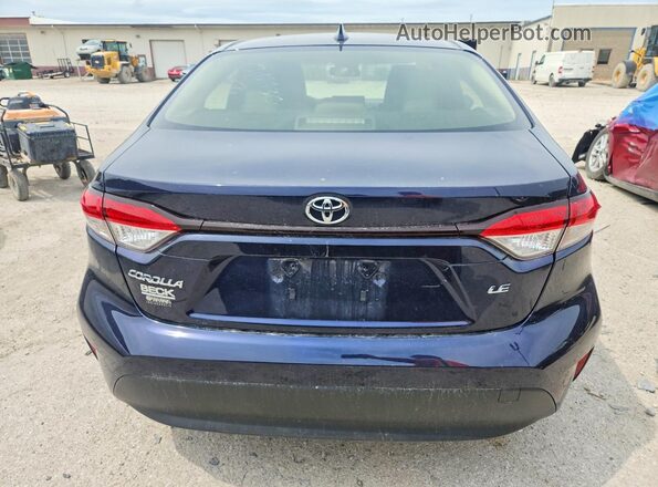 JTDB4MEE8RJ015930 2024 TOYOTA COROLLA Blue უკანა ხედი